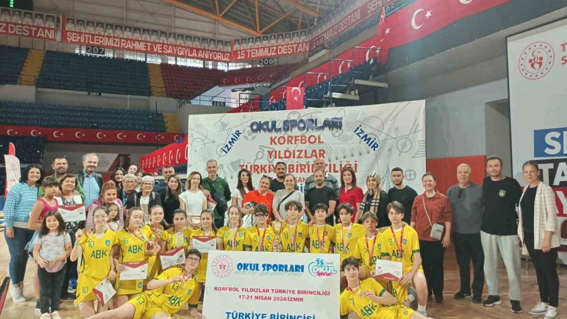 Başak Koleji Korfbol Takımı Türkiye Şampiyonu oldu