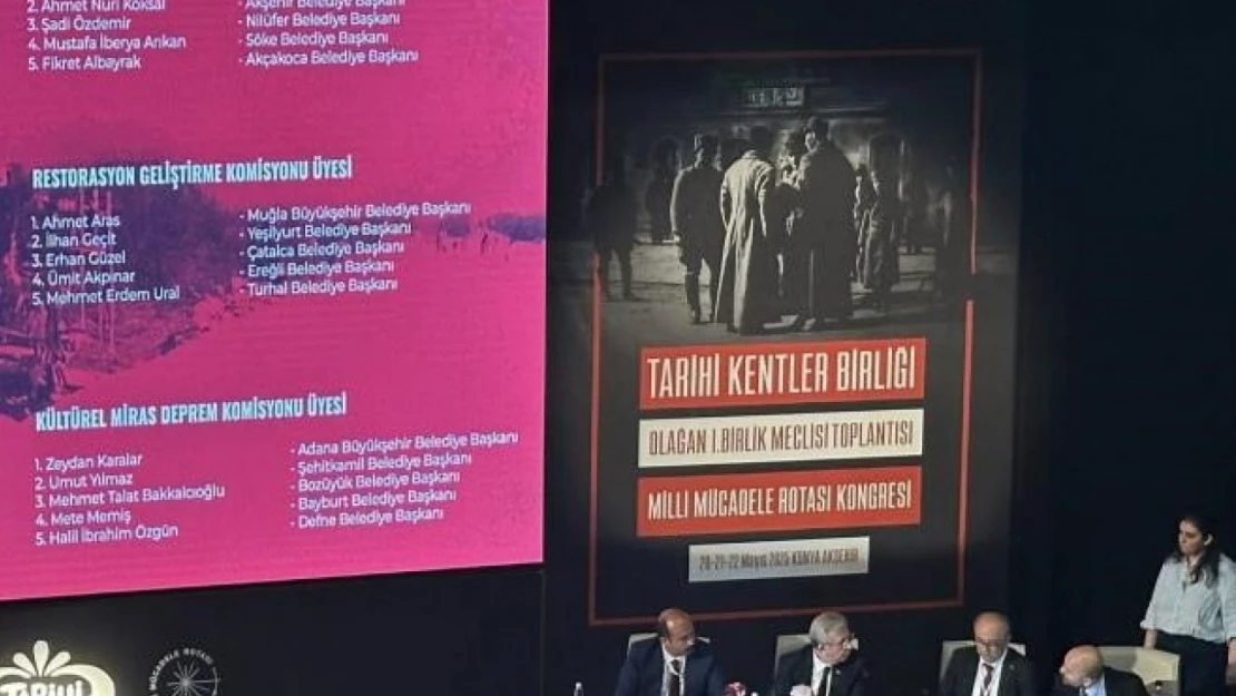 Başkan Arıkan, Kültürel Miras Alanı Yönetim Komisyonu'na seçildi