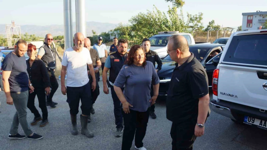 Başkan Çerçioğlu: 'Tüm kurum ve kuruluşlarla birlikte yangını söndürmeye çalıştık'