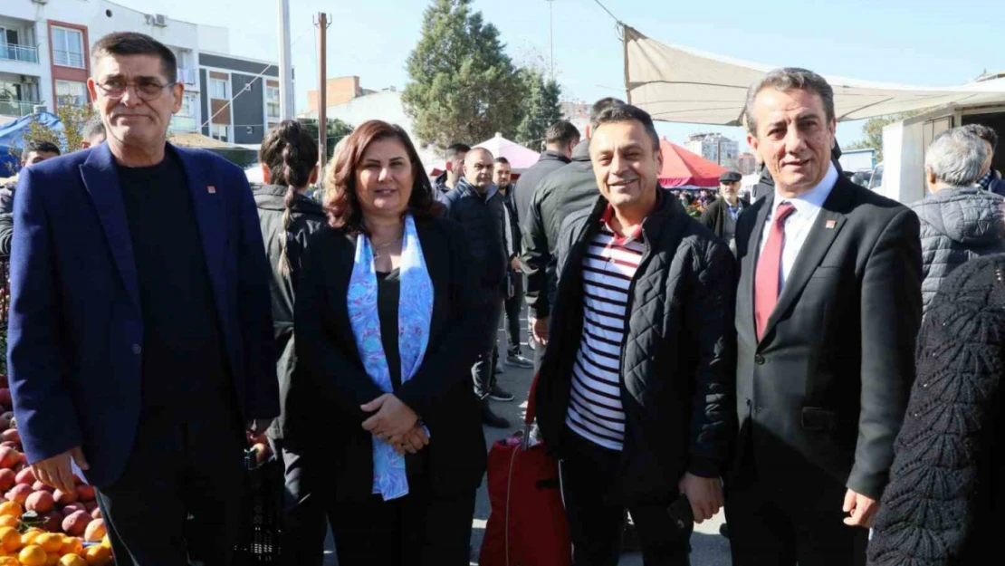 Başkan Çerçioğlu, Cumartesi Pazarı'nda vatandaşlarla buluştu