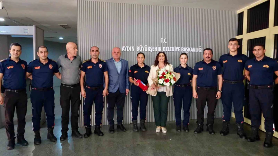 Başkan Çerçioğlu İtfaiye Haftası'nı kutladı