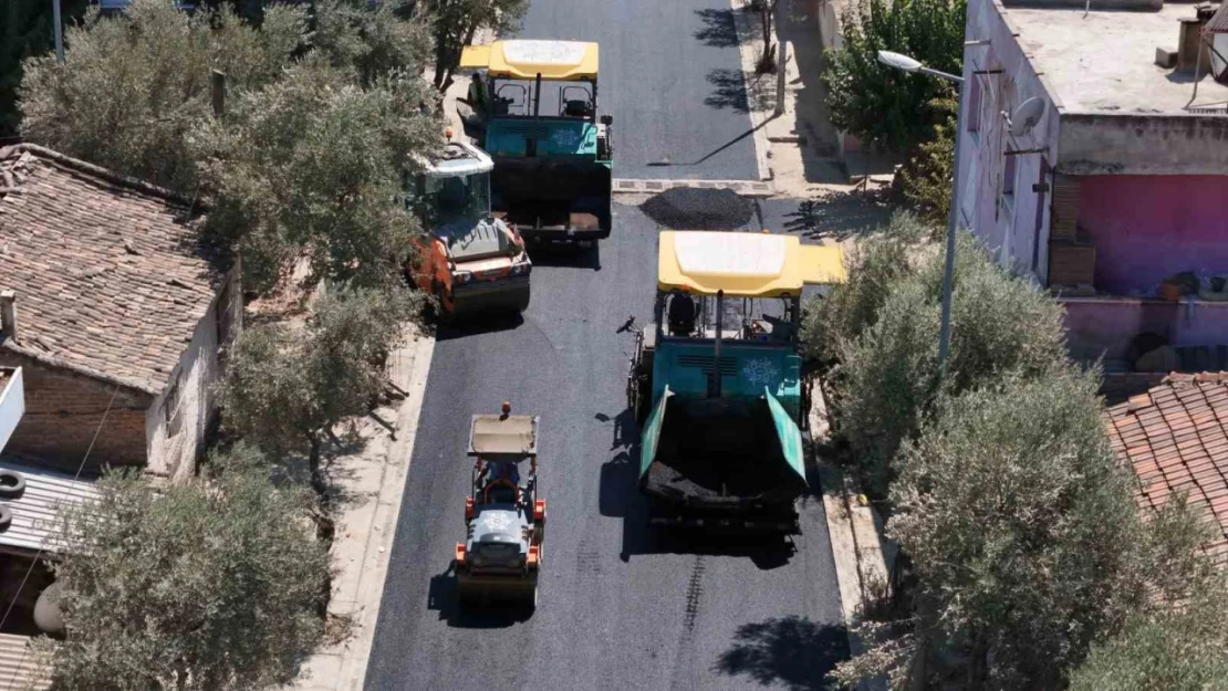 Başkan Çerçioğlu'ndan Buharkent'te yol hamlesi