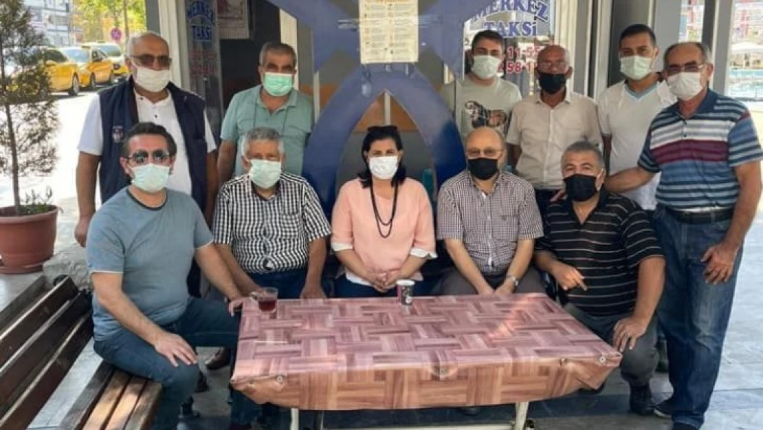Başkan Çerçioğlu taksicilerle buluştu