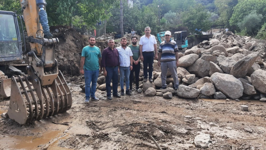 Başkan Güler, Başçayır'daki çalışmaları inceledi