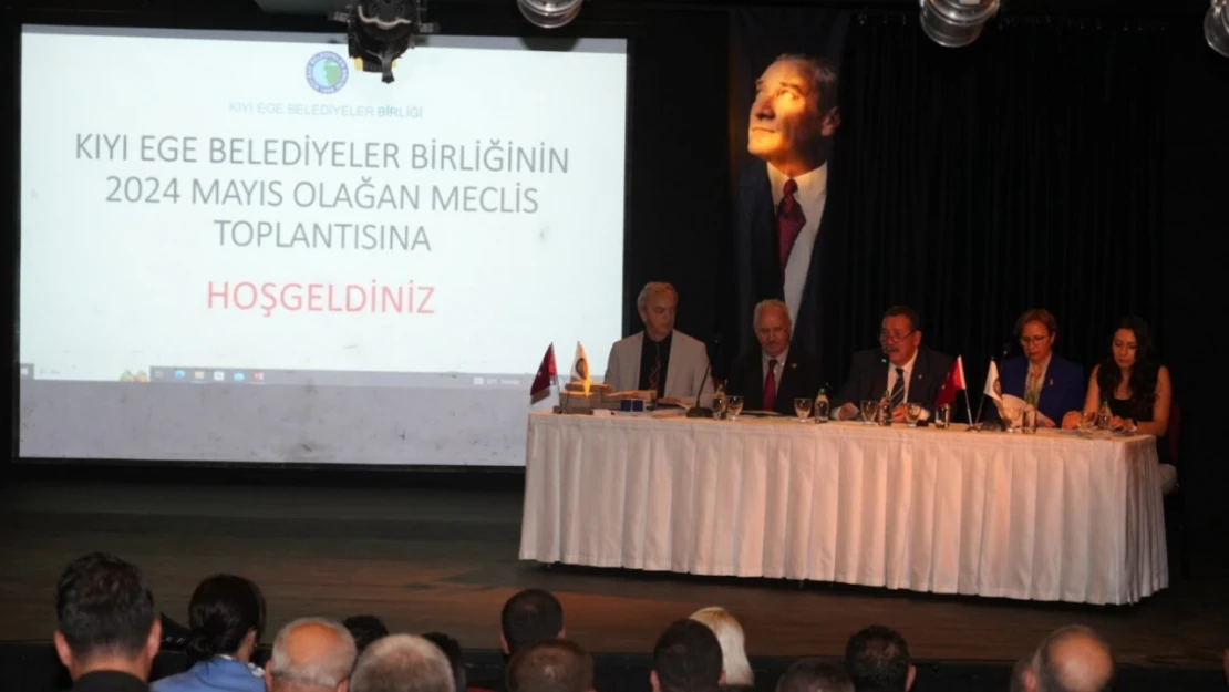 Başkan Günel, bir kez daha Kıyı Ege Belediyeler Birliği Encümen Üyeliğine seçildi