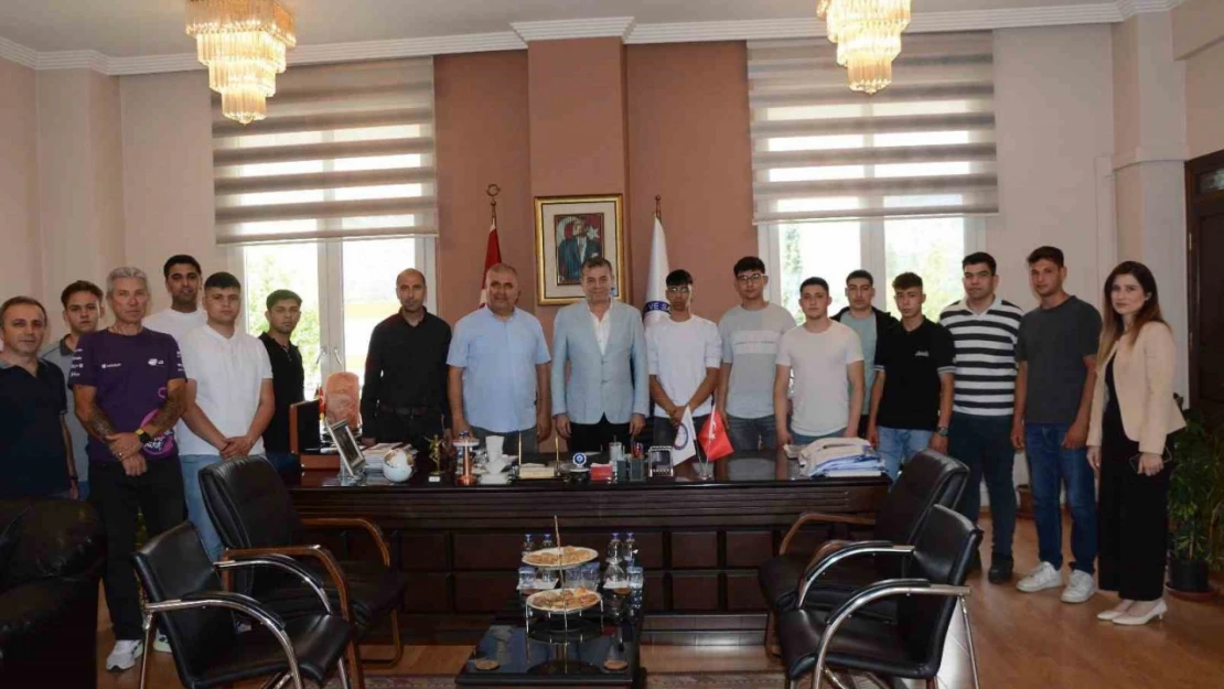 Başkan Künkcü geleceğin ahilerini ağırladı