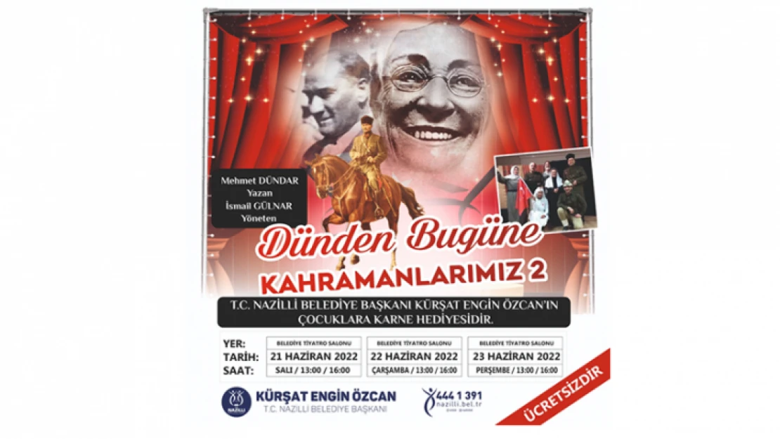 Başkan Özcan'dan öğrencilere karne hediyesi