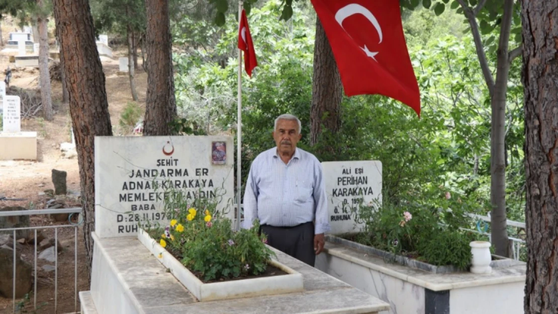 Başkan Özcan'dan şehide vefa