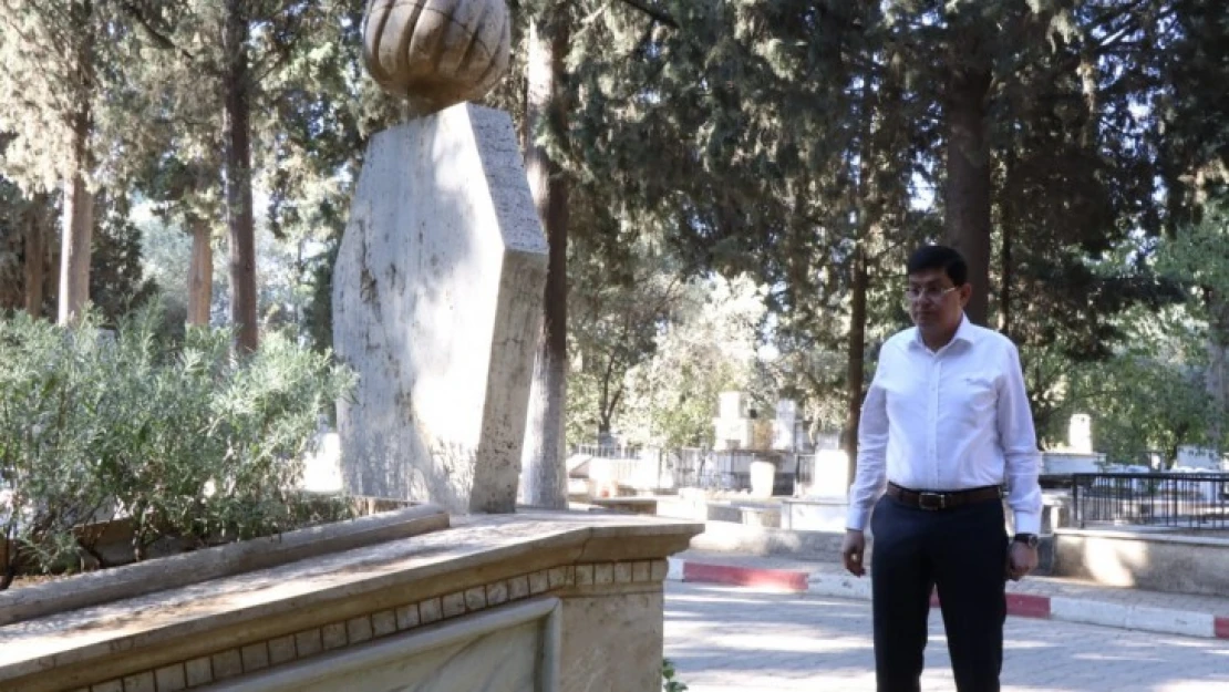 Başkan Özcan, Hacı Süleyman Efendi'yi andı