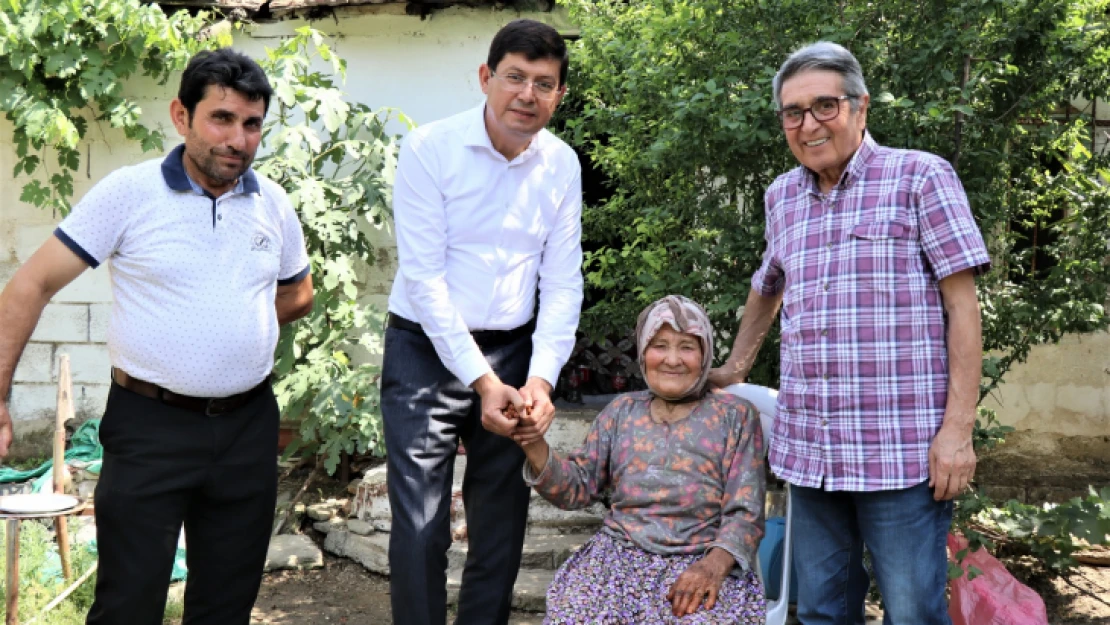 Başkan Özcan, Şadiye Nine'yi kırmadı