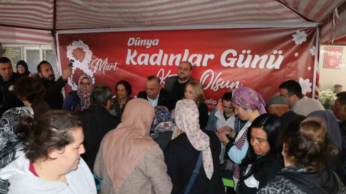 Başkan Özel'den kadınlara özel 12 bin çiçek fidesi hediyesi