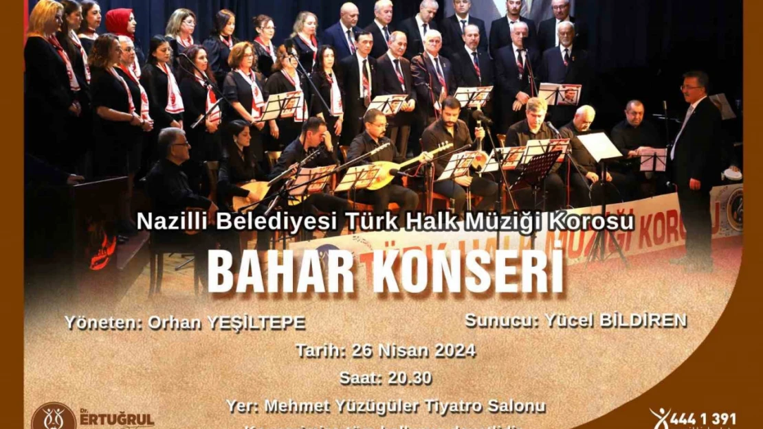 Başkan Tetik'ten 'Bahara Merhaba' konserine davet