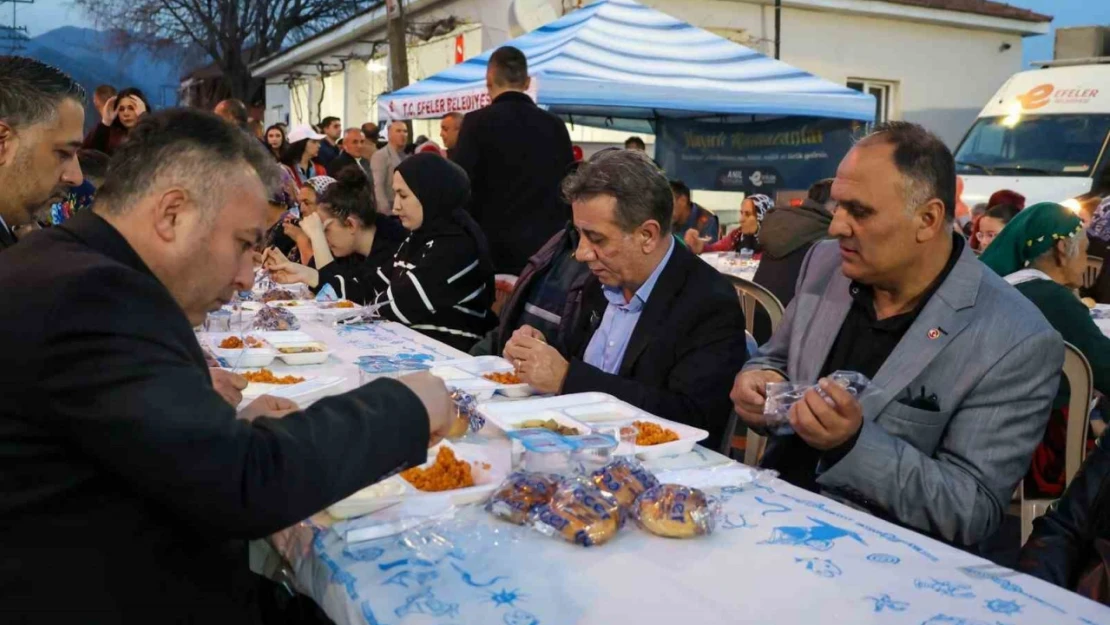 Başkan Yetişkin, Kocagür Mahallesi sakinleri ile iftarda buluştu