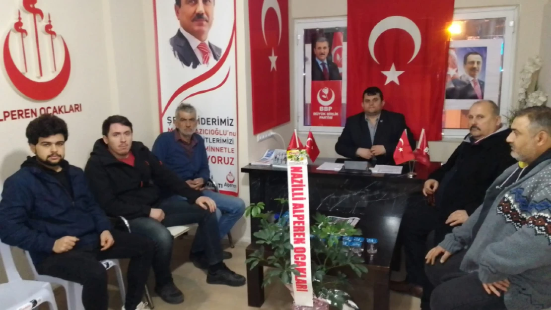 BBP Nazilli İlçe Teşkilatı'ndan ittifak tepkisi