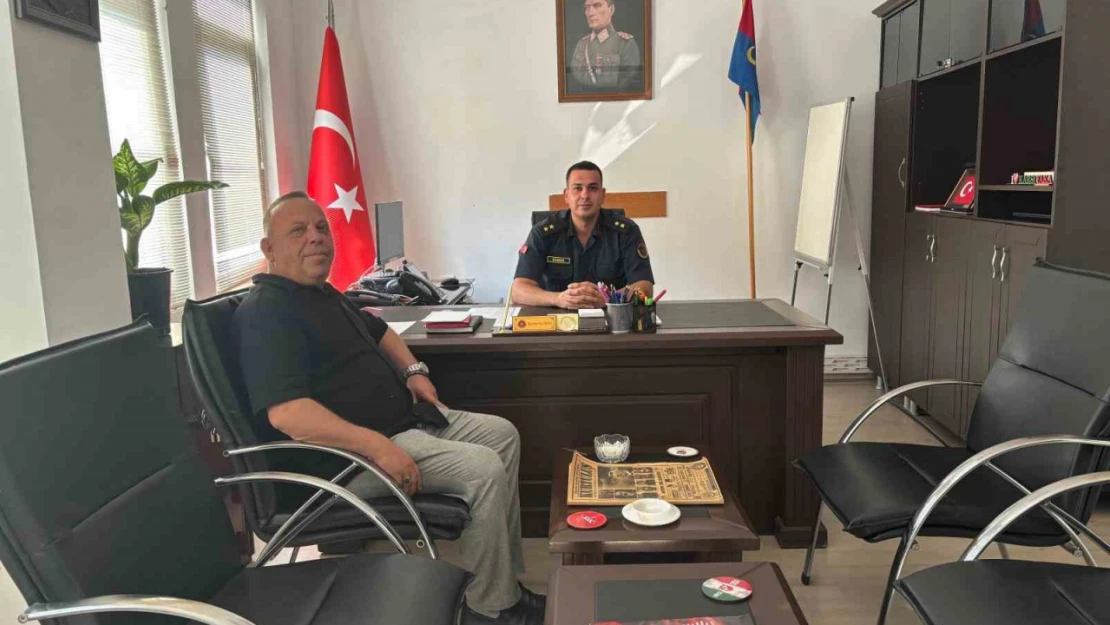 Bozdoğan'a atanan yeni komutan görevine başladı