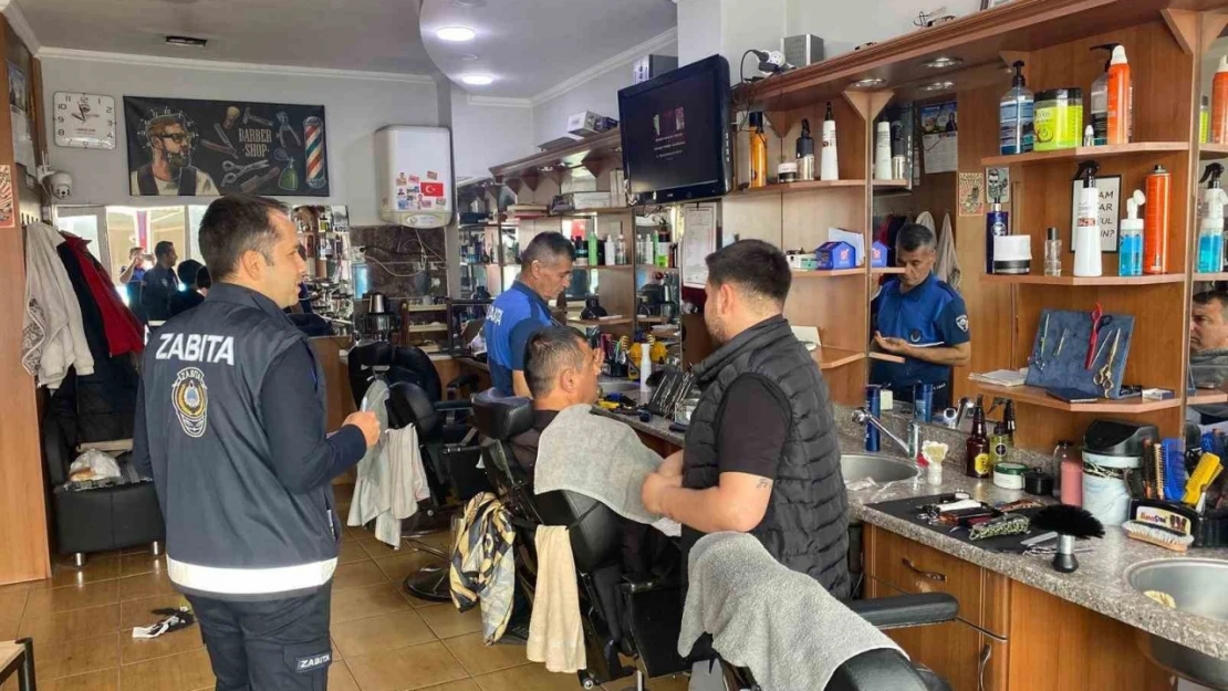 Bozdoğan Belediyesi'nden berber ve kuaförlere sıkı denetim