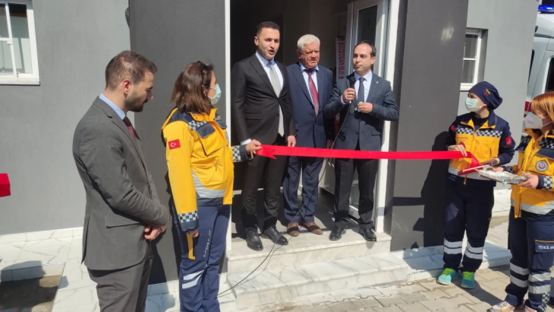 Bozdoğan'da 112 istasyonu hizmete girdi