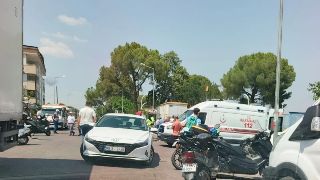 Bozdoğan'da bir günde 2 motosiklet kazası