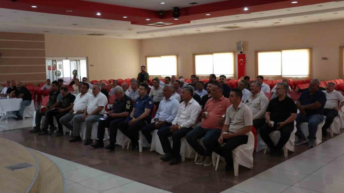Bozdoğan'da Muhtarlar İstişare Toplantısı düzenlendi