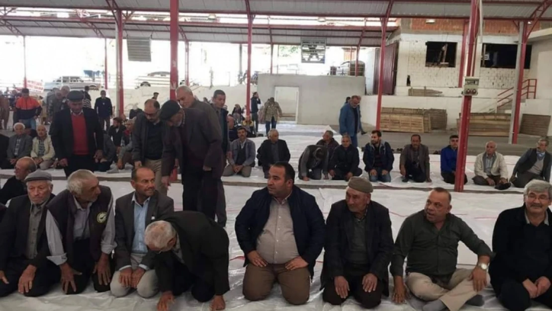 Bozdoğan'da yağmur duası