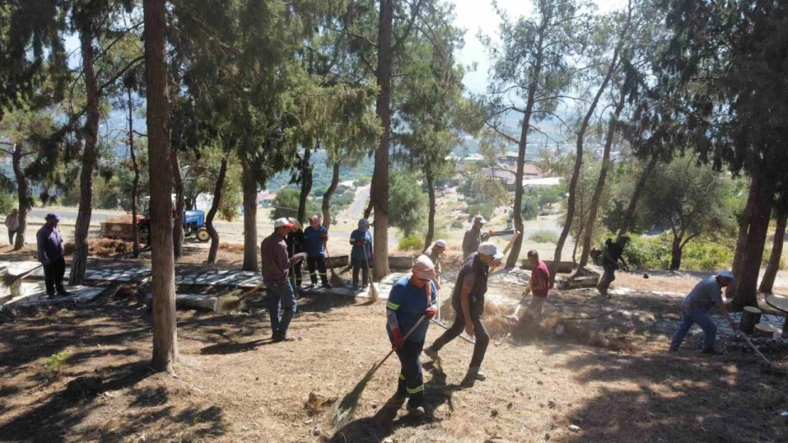 Bozdoğan'da yangın önlemi