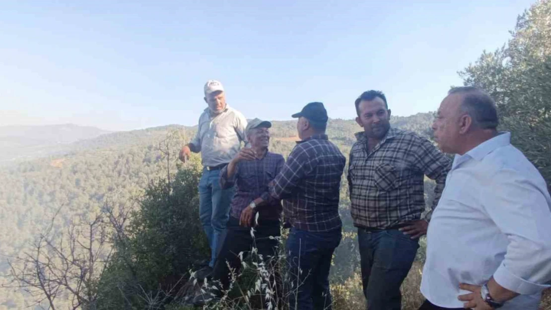 Bozdoğan orman yangınına müdahale sürüyor