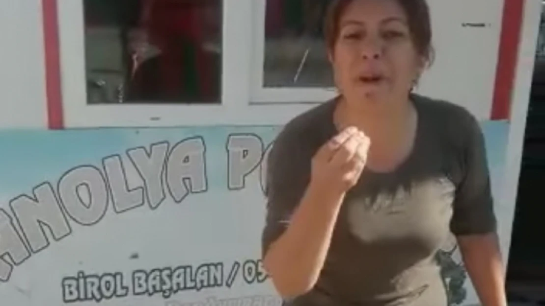 Bozdoğanlı esnaf kadının isyanı