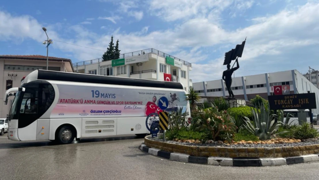 BŞB, 19 Mayıs coşkusunu kentin her noktasına taşıdı
