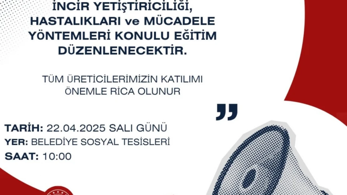 Buharkent'te incir üreticilerine özel eğitim toplantısı
