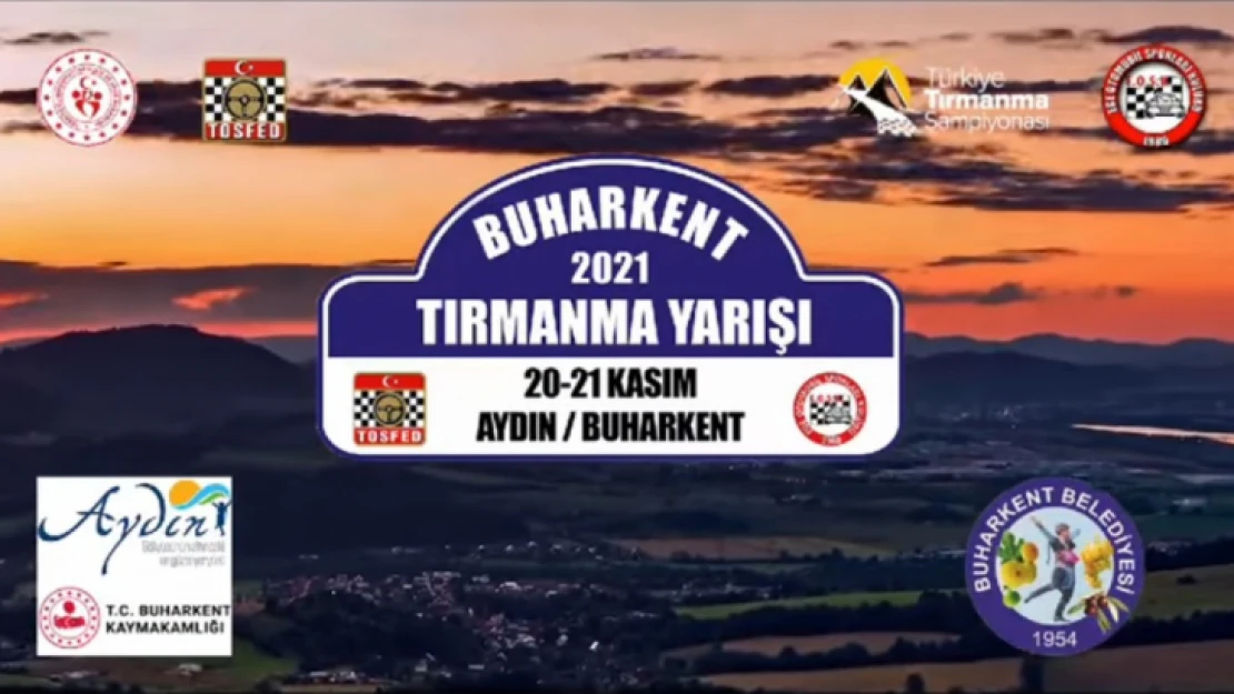 Buharkent'te ralli heyecanı yaşanacak