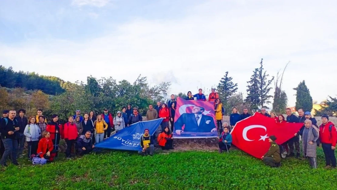 Büyükşehir Belediyesi Aydınlıları 'Trekking Aydın' etkinliğinde buluşturdu