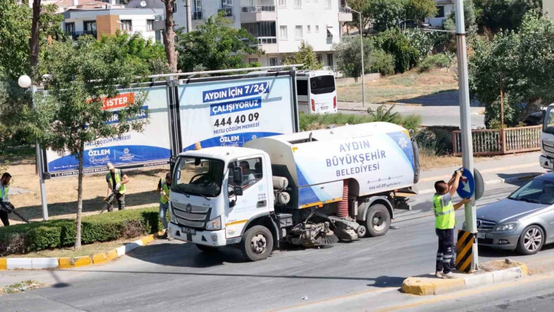 Büyükşehir'den Söke'de bakım ve temizlik çalışması