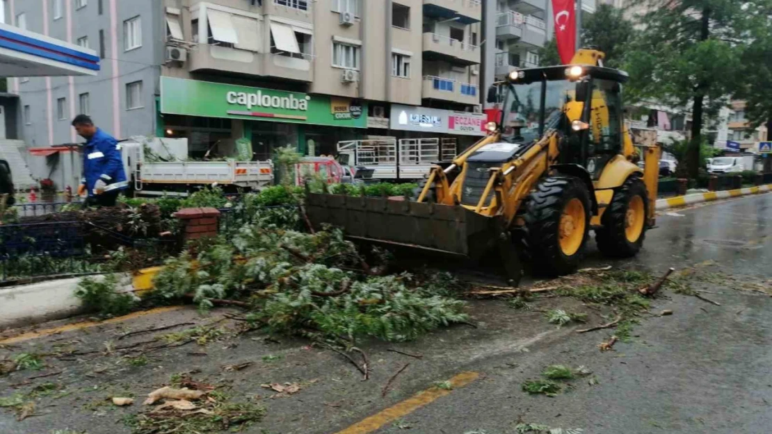 Büyükşehir ekiplerinden anında müdahale