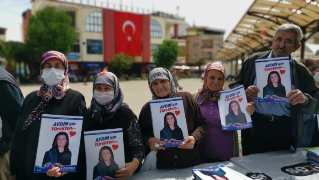 Büyükşehir, Karacasu ve Sultanhisar'da 50 bin fide dağıttı