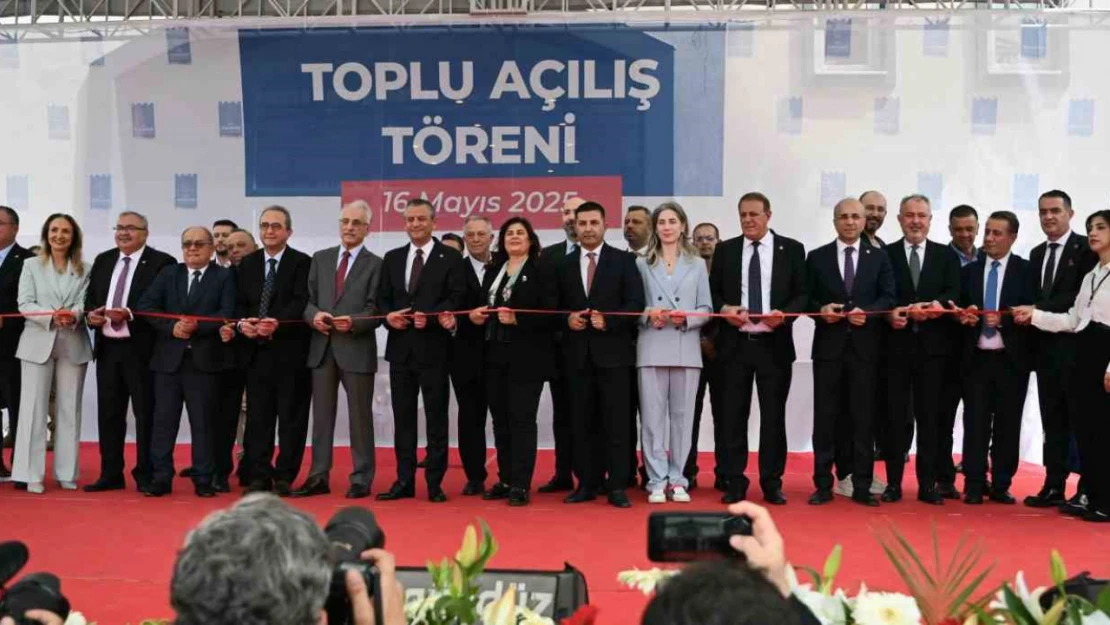CHP Genel Başkanı Özel, Başkan Günel'in projelerini övdü
