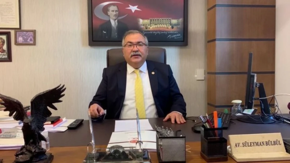 CHP'li Bülbül'den Cumhurbaşkanlığı'na önerge