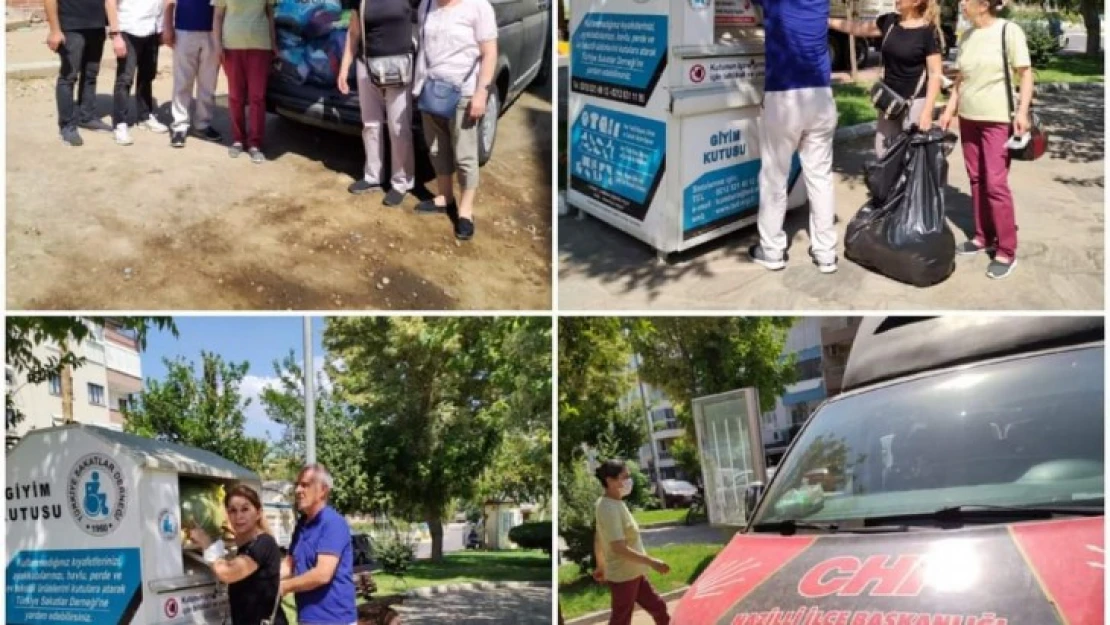 CHP'li kadınlardan örnek hareket