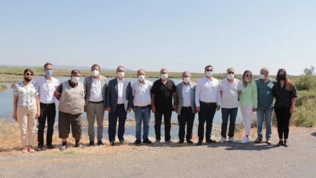 CHP'li vekillerden Doğanbey çıkarması