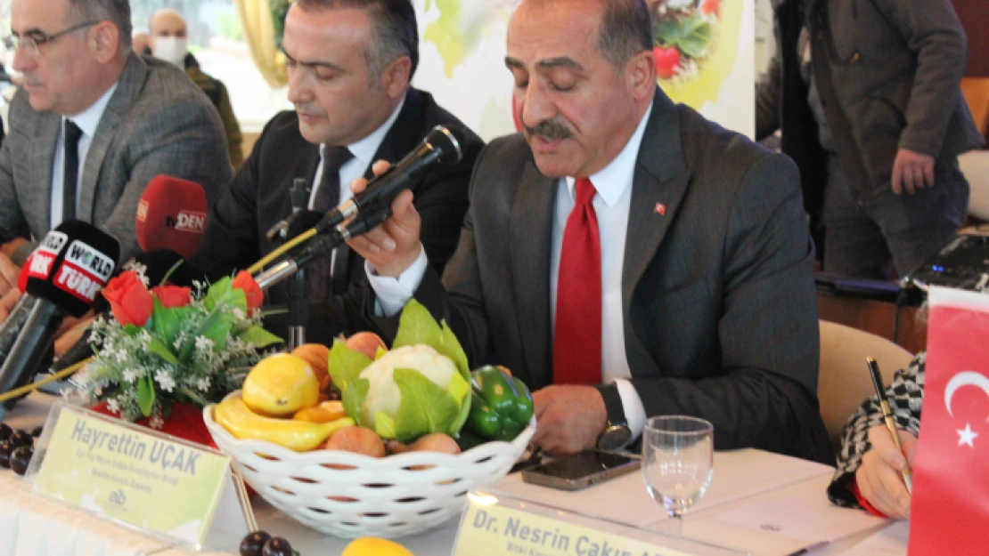 Çilek Zirvesi Sultanhisar'da gerçekleşti
