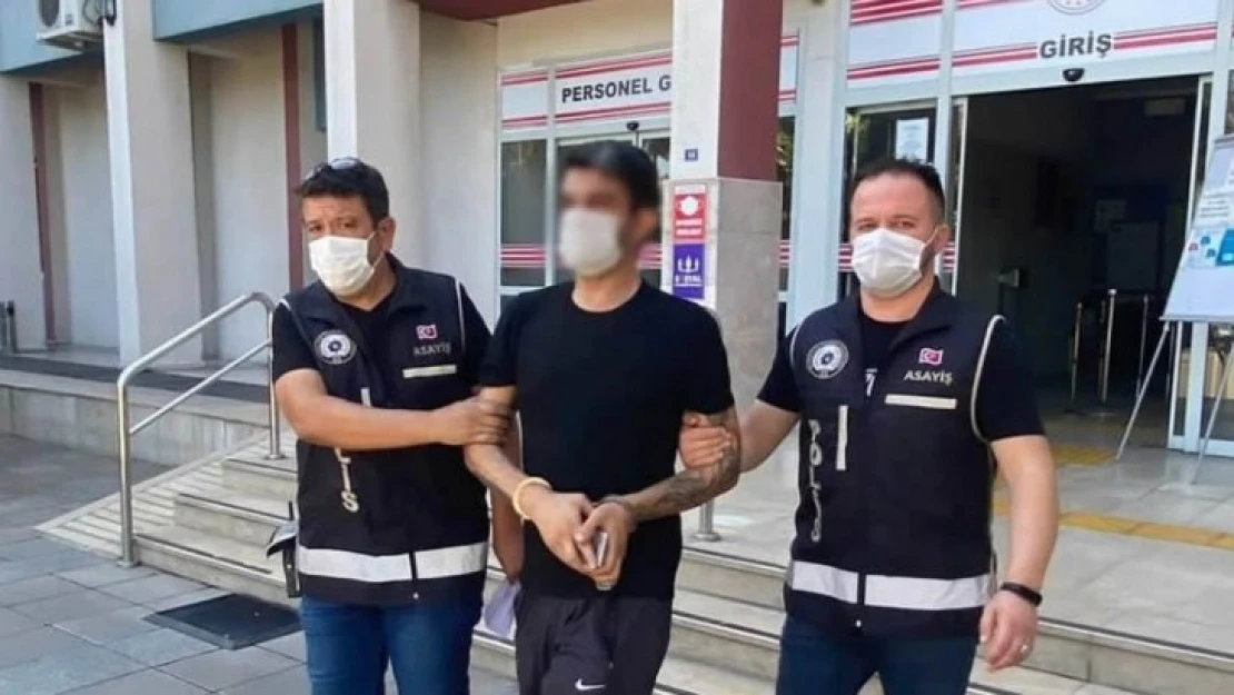 Cinayet zanlısı Nazilli polisinden kaçamadı