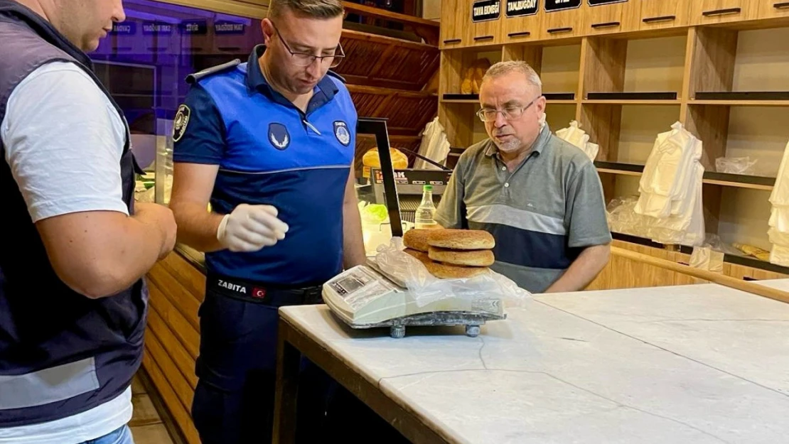 Çine'de ekmek fırınları denetlendi
