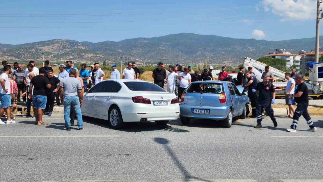 Çine'de trafik kazası: 3 yaralı