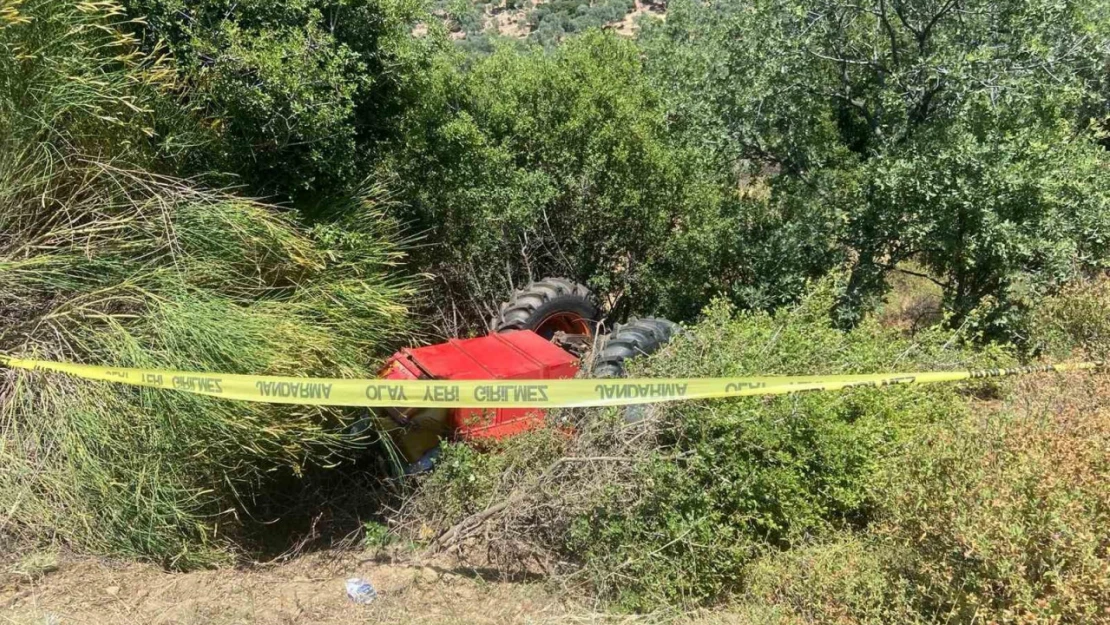 Çine'de traktör kazası: 1 ölü