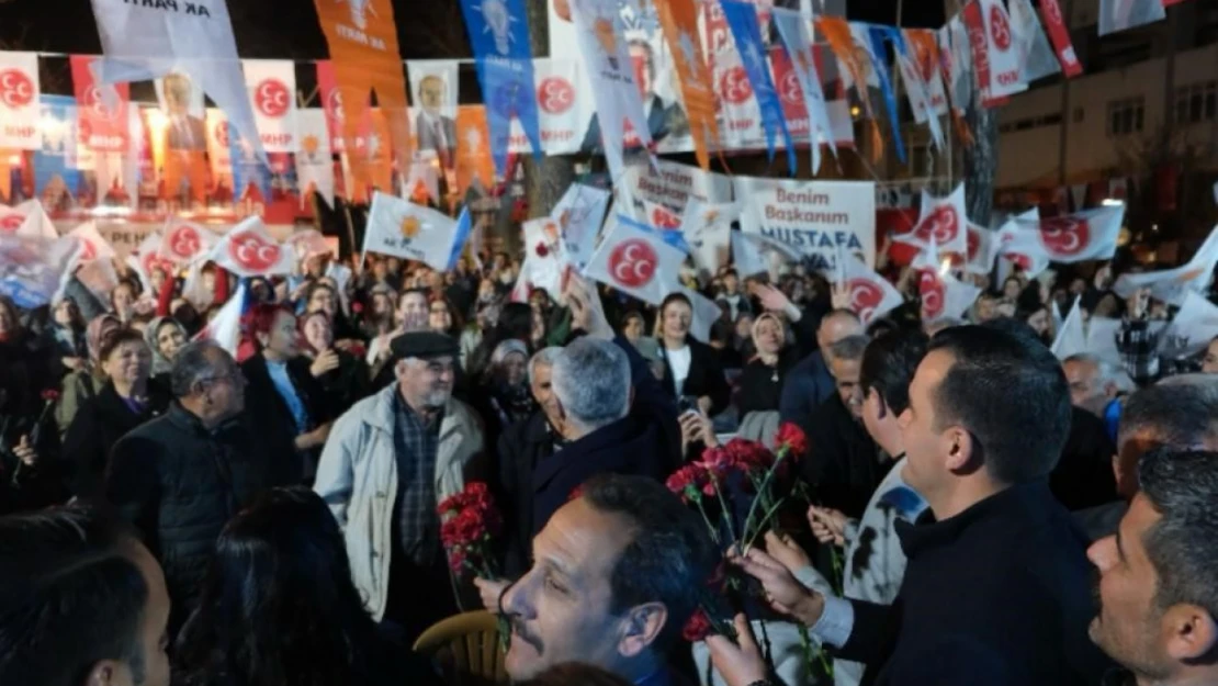 Cumhur İttifakı Adayları, Umurlu'da miting yaptı