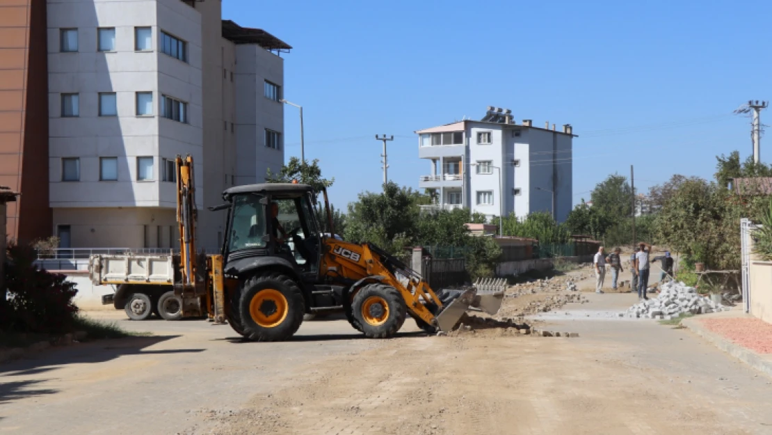 Dallıca'da yollar yenileniyor