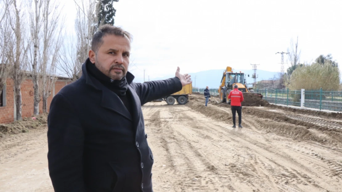 Dallıca Mahallesi bağlantı yolu yenileniyo