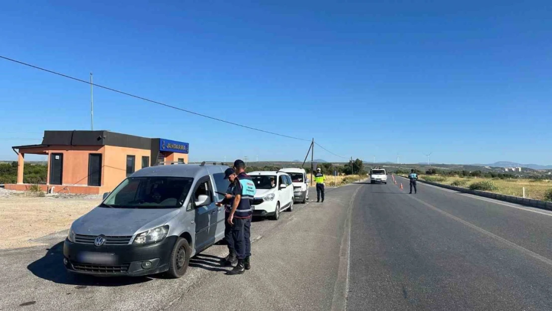 Didim'de havadan trafik denetimi