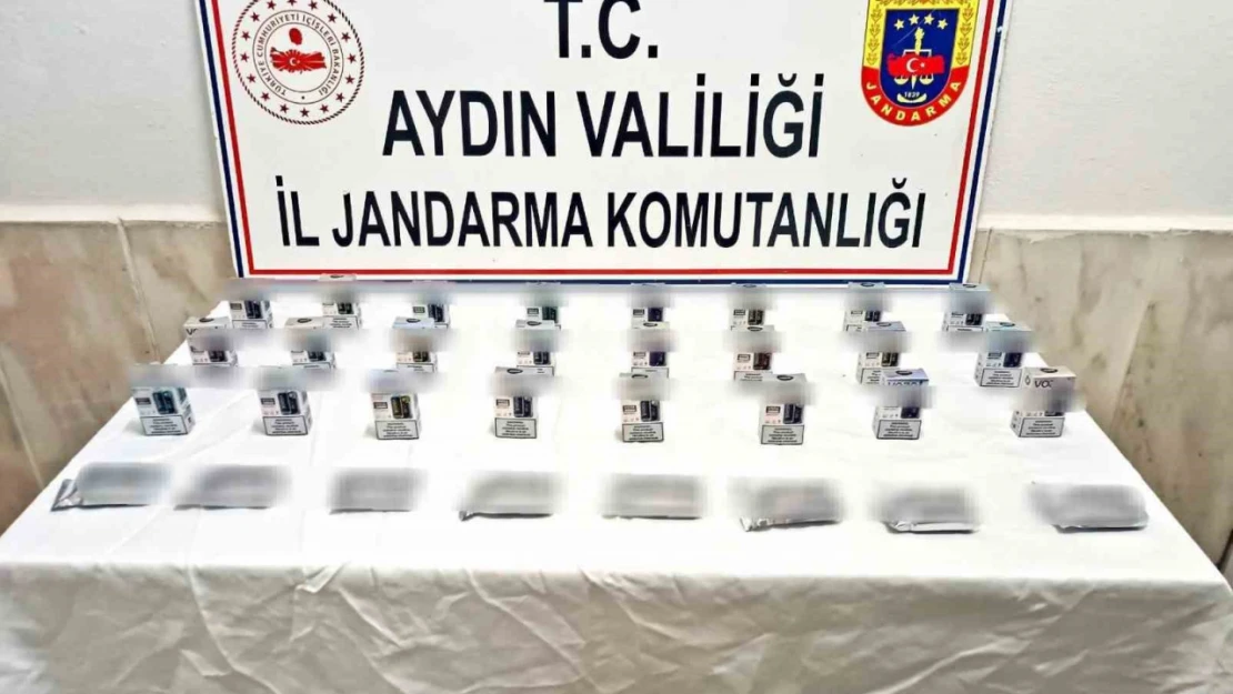 Didim'de işyeri baskınında elektronik sigara ele geçirildi