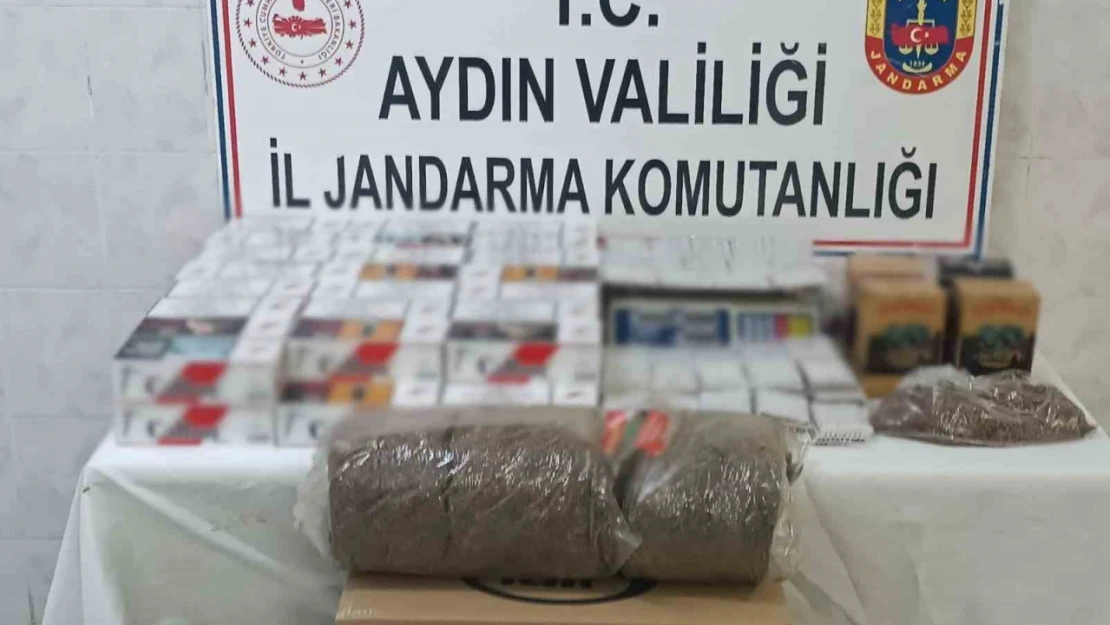 Didim'de sigara kaçakçılığı operasyonu: 2 gözaltı