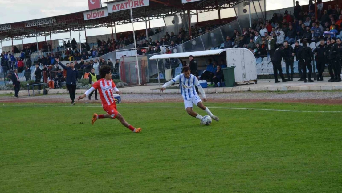 Didimspor evinde ağırladığı Irlıganlıspor'u 3-1 mağlup etti